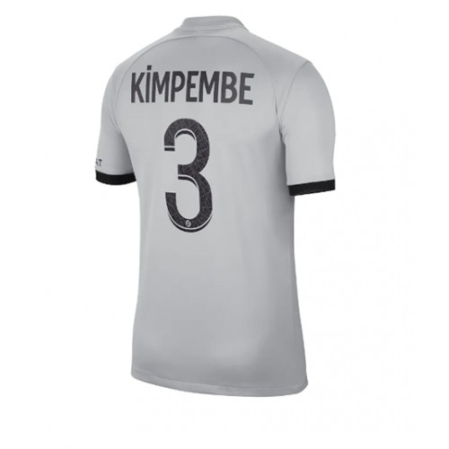 Fotbalové Dres Paris Saint-Germain Presnel Kimpembe #3 Venkovní 2022-23 Krátký Rukáv